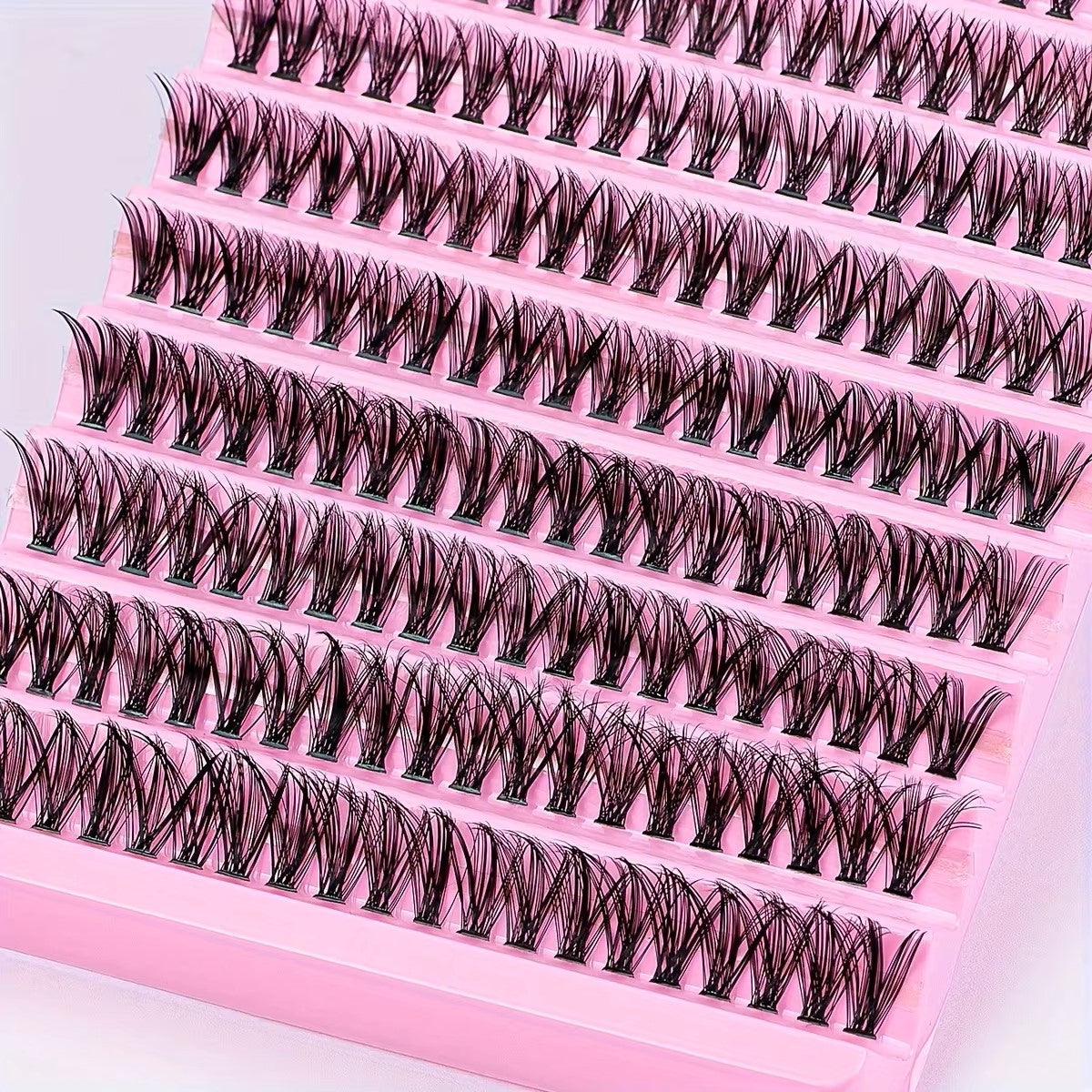 DIY Eyelash Extension Kit 200pcs Individual Lashes Cluster D Curl, 8-16mm Mix Lash Clusters with Lash Bond and Seal and Lash App Dealshavens