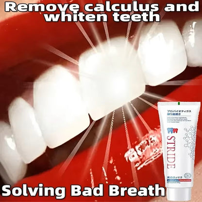 Dental Calculus Remover, Bad Breath Teeth Toothpaste Brightening