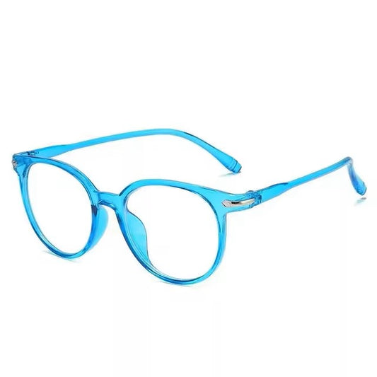 Fashion Blue Light Computer Glasses Frame Women Clear Anti Blue Light Round Eyewear Blocking Glasses Optical Spectacle Eyeglass