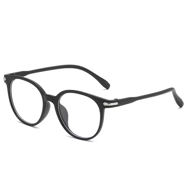 Fashion Blue Light Computer Glasses Frame Women Clear Anti Blue Light Round Eyewear Blocking Glasses Optical Spectacle Eyeglass