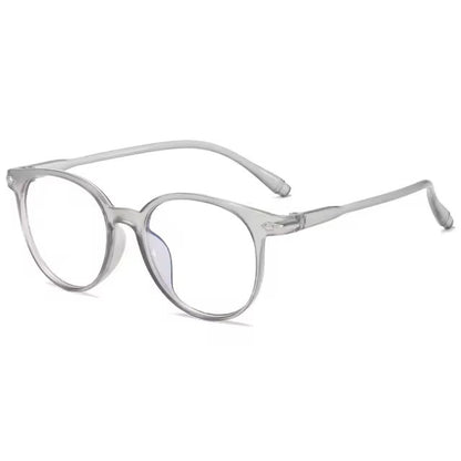 Fashion Blue Light Computer Glasses Frame Women Clear Anti Blue Light Round Eyewear Blocking Glasses Optical Spectacle Eyeglass