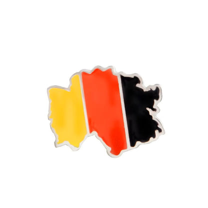 Fashion Germany U.S.A Canadian All countries flag badge Brooch Wholesale Loose coat Children's Birthday Gifts Brooch Pins