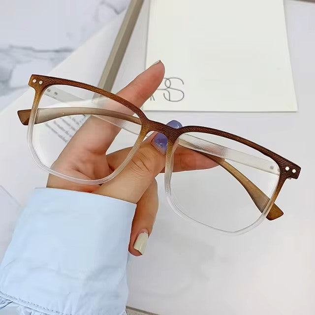 Fashion Photochromic Glasses Anti Blue Glasses Eye Protection Computer Glasses Gradient Glasses Women Men Eyeglasses Eyewear