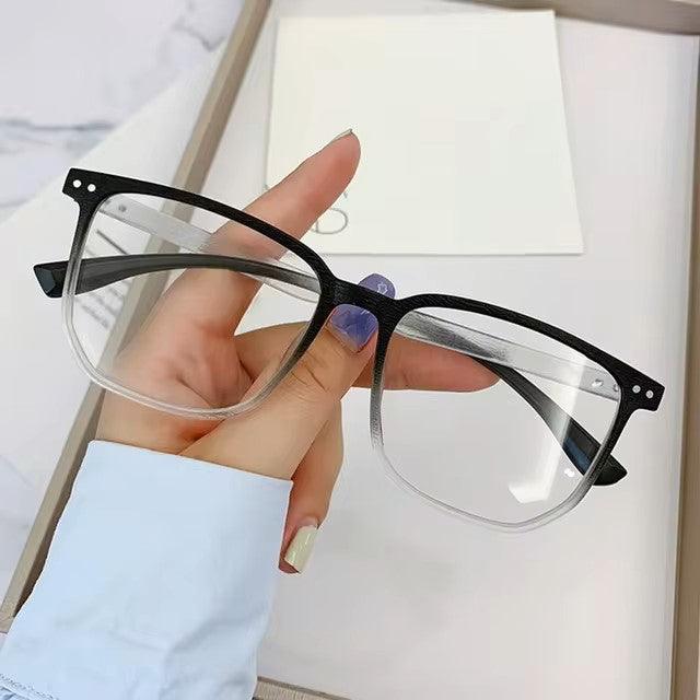 Fashion Photochromic Glasses Anti Blue Glasses Eye Protection Computer Glasses Gradient Glasses Women Men Eyeglasses Eyewear