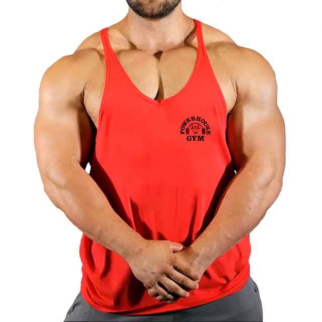 Fitness Clothing Gym T-shirts Suspenders Man Gym Top Men Sleeveless Sweatshirt Men's Clothes Stringer Vests Bodybuilding Shirt Dealshavens