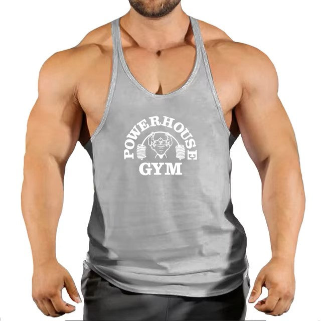 Fitness Clothing Gym T-shirts Suspenders Man Gym Top Men Sleeveless Sweatshirt Men's Clothes Stringer Vests Bodybuilding Shirt Dealshavens