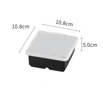 Food Grade Reusable Ice Maker IceCream Tools Ice Ball Mold Round Square IceTray Mold Silicone Ice Cube Mold Kitchen Tools