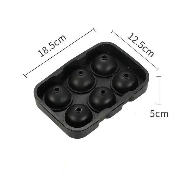 Food Grade Reusable Ice Maker IceCream Tools Ice Ball Mold Round Square IceTray Mold Silicone Ice Cube Mold Kitchen Tools