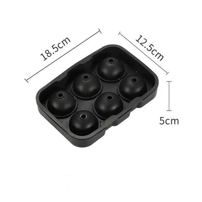 Food Grade Reusable Ice Maker IceCream Tools Ice Ball Mold Round Square IceTray Mold Silicone Ice Cube Mold Kitchen Tools