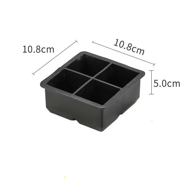 Food Grade Reusable Ice Maker IceCream Tools Ice Ball Mold Round Square IceTray Mold Silicone Ice Cube Mold Kitchen Tools