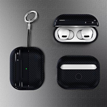 For Airpods Pro 2 Case Carbon Fiber Earphone Cover For Apple AirPods Pro 3 Third Generation pro 2 usb c Boxs Case with Hook dealshavens