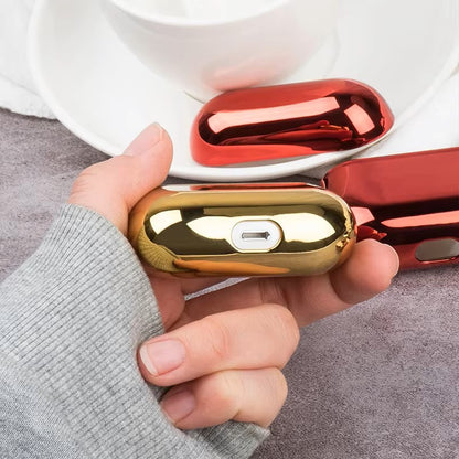For AirPods Pro 2 Case Electroplated Gold Earphone Case For Apple AirPods Pro 2 1 3 Case Plating Cover For AirPods 3 Pro 2 funds dealshavens