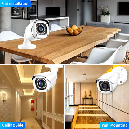 Gadinan HD 720P 1080P 5MP AHD Camera Home Wired Surveillance Infrared Night Vision Bullet Outdoor BNC CCTV Security Camera