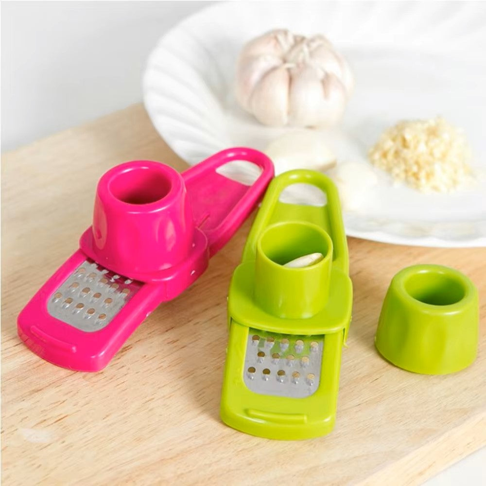 Kitchen Accessories for Ginger Garlic Crusher Press Garlic Grinding Grater Cutter Peeler Manual Garlic Mincer Chopping Tool - Dealshavens