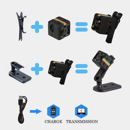 "Security Camera HD Mini 1080P | Portable Nanny Cam"