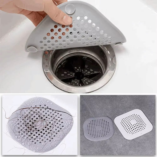 Hair Filter Shower Drain Plug Kitchen Sink Strainer Bathtub Shower Floor Drain Stopper Home Accessories - Dealshavens