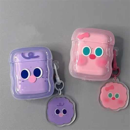 Ins 3D Cute Cartoon Cat Wase Case For Apple Airpods Pro 2nd Bluetooth Headphone Cover For AirPods 1 2 3 Protective Case Keychain