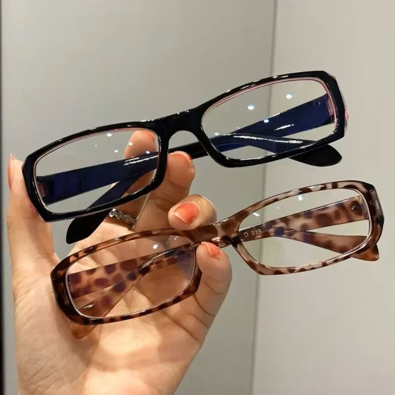 "Glasses Japanese Korean Small Square Frame Eyewear"