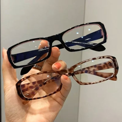 "Glasses Japanese Korean Small Square Frame Eyewear"