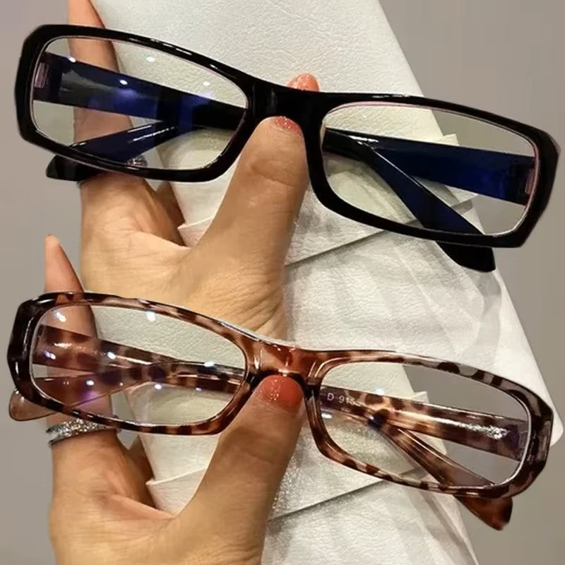 "Glasses Japanese Korean Small Square Frame Eyewear"