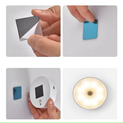 "LED Light Motion Sensor Rechargeable Night Lamp"