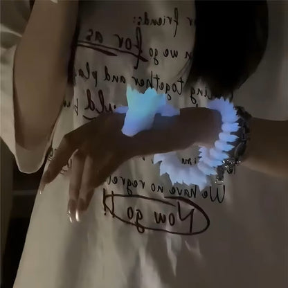 تنين مضيء مطبوع ثلاثي الأبعاد يتوهج في الظلام بيضة تنين طائر أجنحة مفصلية قابلة للدوران زينة منزلية للمكتب هدية للأطفال