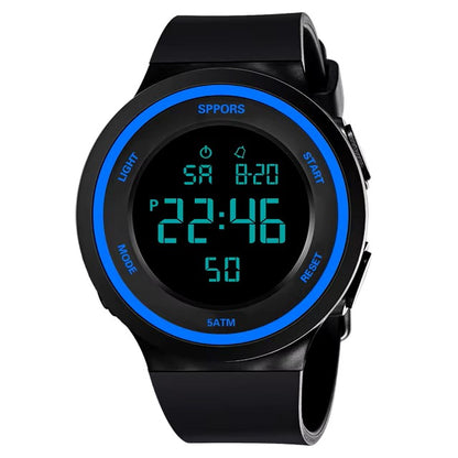 Luminous Watches Mens Electronic Watch Military Watches Waterproof swim Outdoor Sport Wristwatch Silicone Fashion Hours Relojes