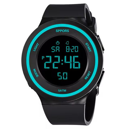 Luminous Watches Mens Electronic Watch Military Watches Waterproof swim Outdoor Sport Wristwatch Silicone Fashion Hours Relojes