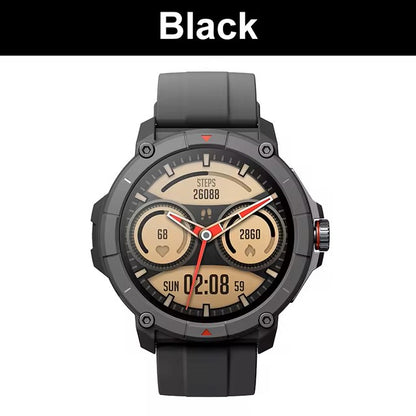 Front View of MASX Oasis X Premium GPS Smart Watch