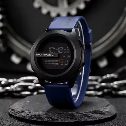 Men Sport LED Watches Top Brand Men Digital Clock Multi-Functional Rubber Man Fitnes Athlete Timekeeping Electronic Watch