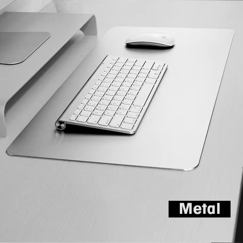 "Metal Aluminum Mouse Pad, Smooth, Thin, Waterproof"