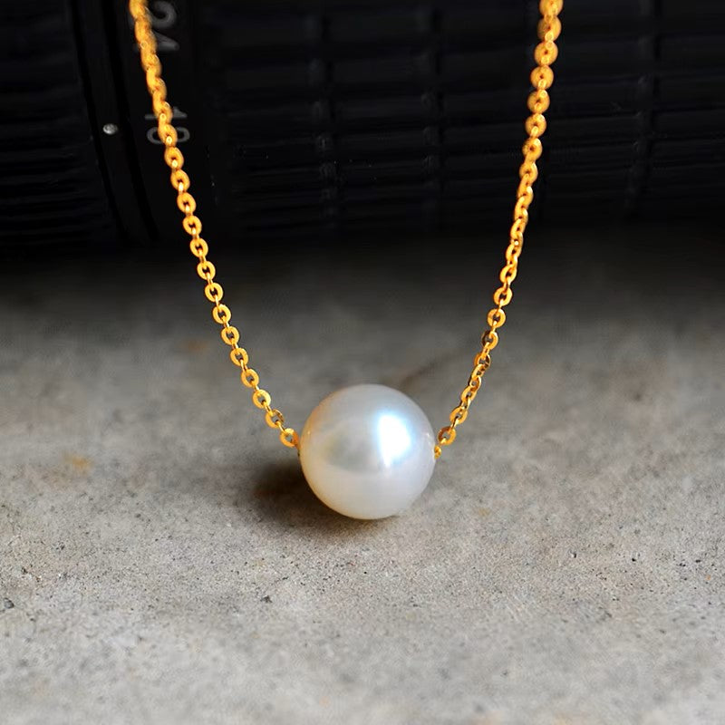 N134 Hot Selling Style Fashion Cheap Super Sweet imitation Pearl Ball Droplets Pendants necklaces Jewelry Accessories For Women Dealshavens