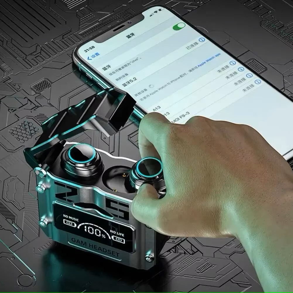 NEW M25 TWS Wireless Headphones Earphones Bluetooth Touch Control Noise Reduction Stereo Earbuds Headsets for Xiaomi Iphone - Dealshavens