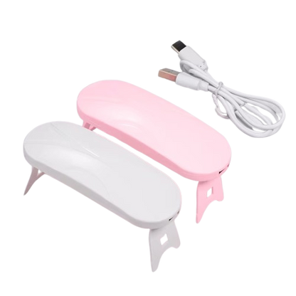 Nail Dryer MINI 6W USB UV LED Lamp Pink White Nail Art Manicure Tools Design Fast Drying Curing Light for Gel Polish