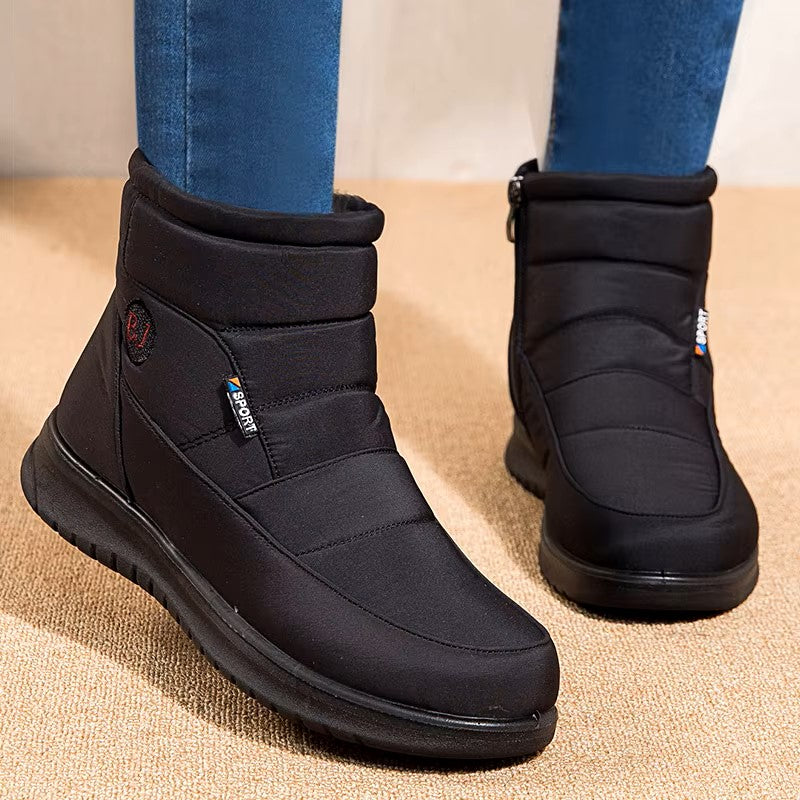 New Women Boots Waterproof Snow Boots For Winter Shoes Women Zipper Ankle Boots Winter Botas Femininas Keep Warm Botines Female Dealshavens