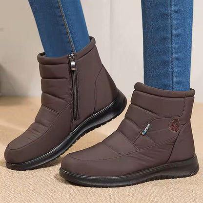 New Women Boots Waterproof Snow Boots For Winter Shoes Women Zipper Ankle Boots Winter Botas Femininas Keep Warm Botines Female Dealshavens