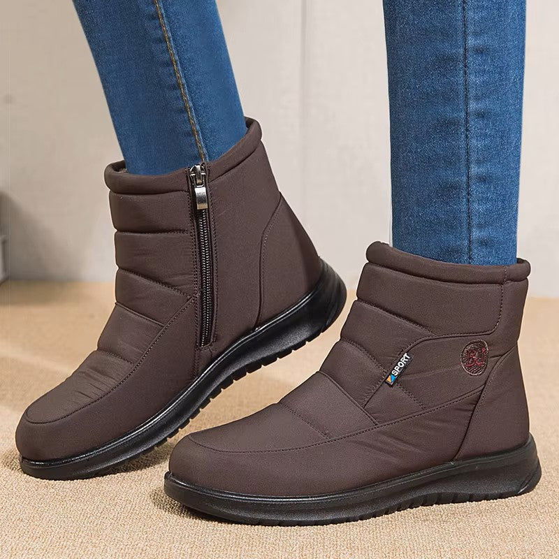 New Women Boots Waterproof Snow Boots For Winter Shoes Women Zipper Ankle Boots Winter Botas Femininas Keep Warm Botines Female Dealshavens