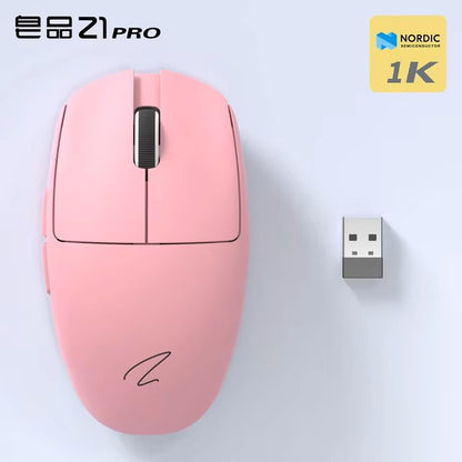 New Zaopin Z1 Pro Mouse 4K Three Mode PAW3395 2.4G Wireless Gaming Mouse Lightweight Mice Custom PC Computer Gamer Accessories