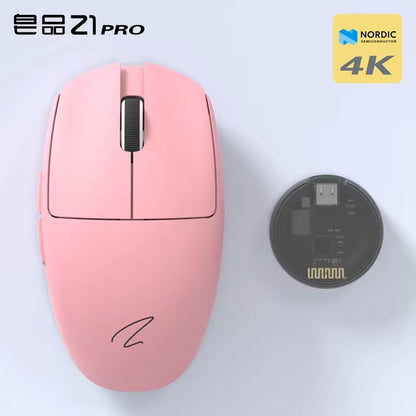 New Zaopin Z1 Pro Mouse 4K Three Mode PAW3395 2.4G Wireless Gaming Mouse Lightweight Mice Custom PC Computer Gamer Accessories