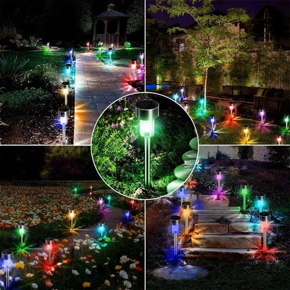 Outdoor Solar Landscape Lawn Lights, Garden Lights, Waterproof Decoration Lights for Pathways, Patio, Yards, Lawns, Walkways