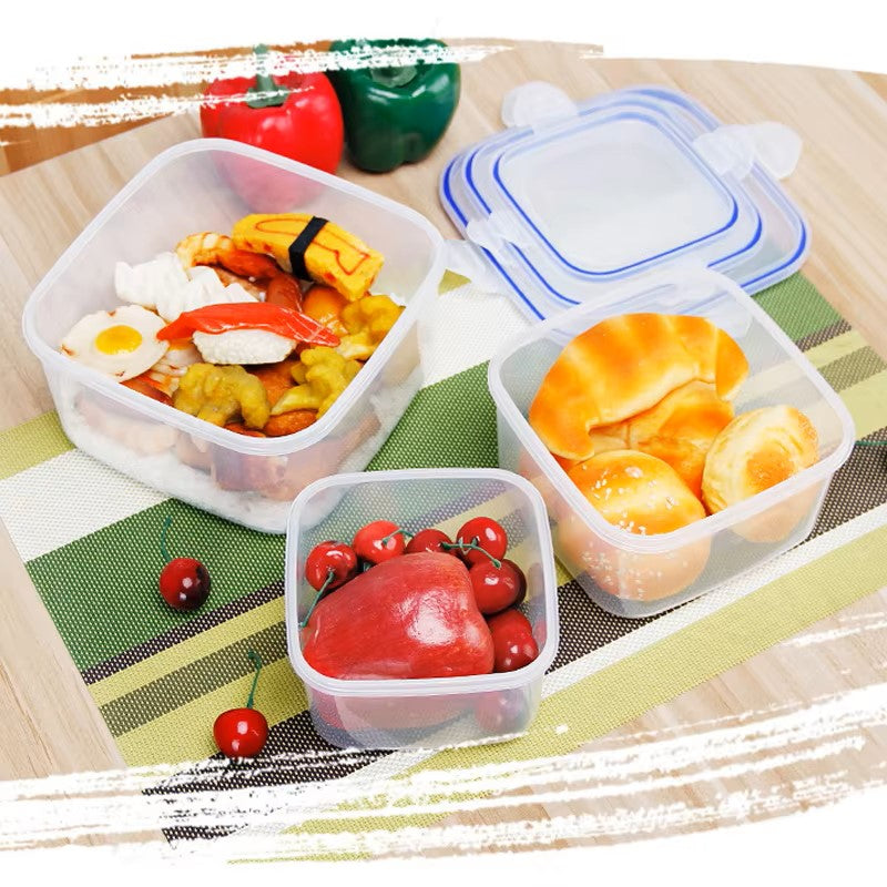 Plastic Lunch Box For Kids Bento Box Food Storage Container For School Office Worker Outdoor Picnic Snack Meal Microwave 6 Size Dealshavens