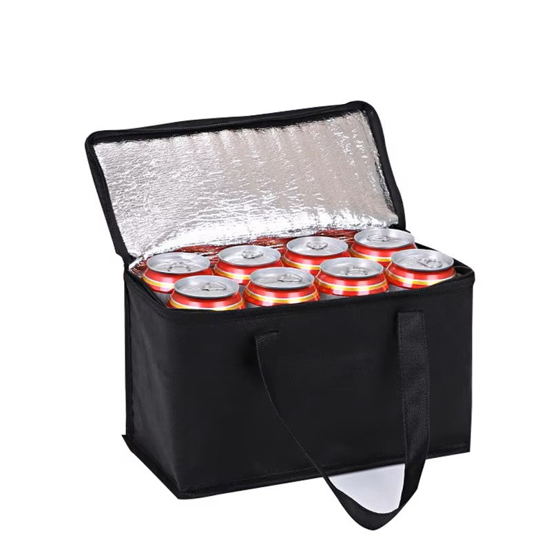 Portable Lunch Cooler Bag Folding Insulation Picnic Ice Pack Food Thermal Bag Outdoor Picnic Tin Foil Food Bags Drink Carrier Dealshavens