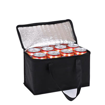 Portable Lunch Cooler Bag Folding Insulation Picnic Ice Pack Food Thermal Bag Outdoor Picnic Tin Foil Food Bags Drink Carrier Dealshavens