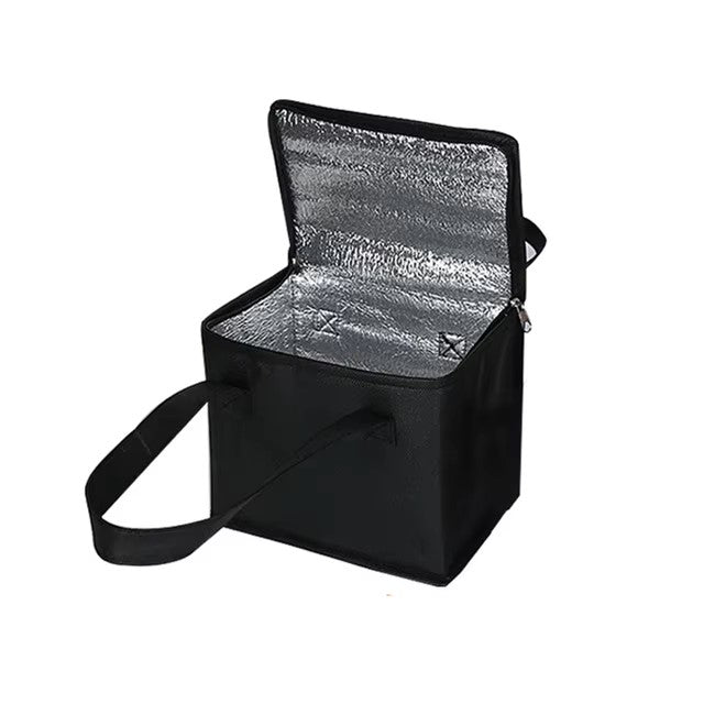 Portable Lunch Cooler Bag Folding Insulation Picnic Ice Pack Food Thermal Bag Outdoor Picnic Tin Foil Food Bags Drink Carrier Dealshavens