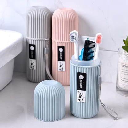 Portable Toothpaste Toothbrush Protect Holder Case Travel Camping Storage Box