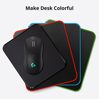 Mouse Pad Hard Small Mouse Mat for Bed Durable Plastic