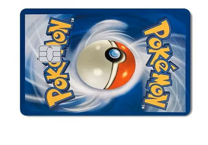 Magic Shark Pokemon Pikachu Charizard PVC No Fade Sticker Film Skin Cover for Credit Card Debit Bank Card Front Side