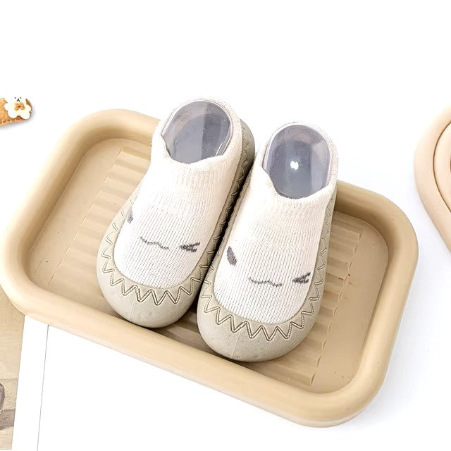 Baby Socks Shoes Baby Cute Cartoon Shoes Kids Boy Rubber Sole Child Floor Sneaker Toddler Girls First Walker Shoes For Newborns Dealshavens