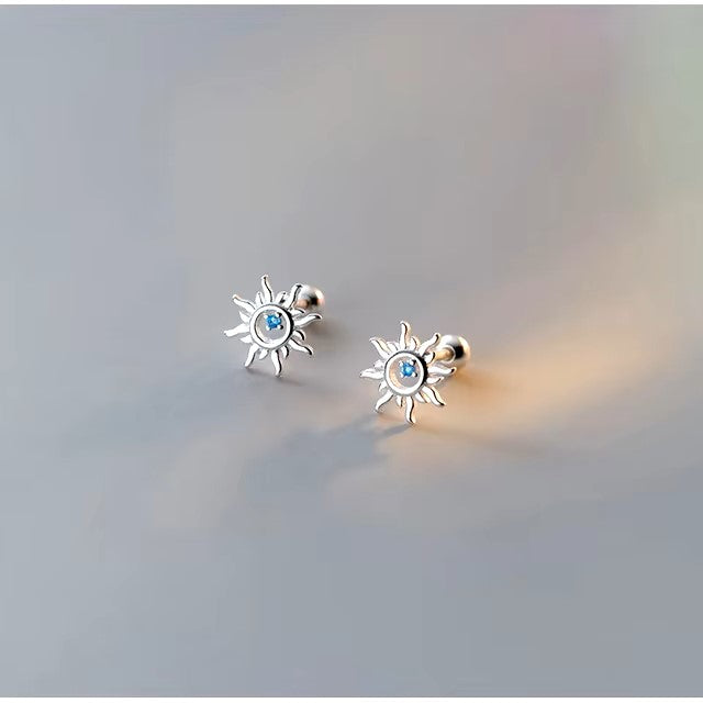 Korean 925 Silver Needle Tragus Piercing Helix Studs Earrings for Women 2Pcs Butterfly Heart Trendy Ear Piercing Body Jewelry dealshavens