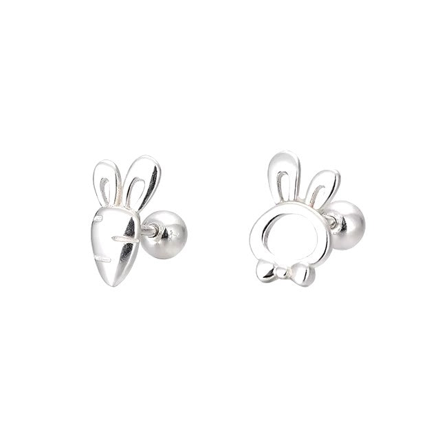 Korean 925 Silver Needle Tragus Piercing Helix Studs Earrings for Women 2Pcs Butterfly Heart Trendy Ear Piercing Body Jewelry dealshavens